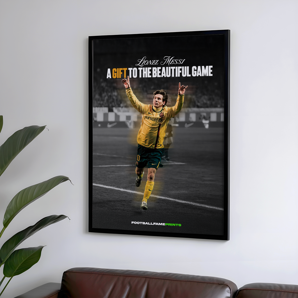 A Gift To The Beautiful Game Lionel Messi