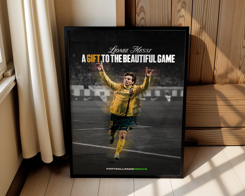 A Gift To The Beautiful Game Lionel Messi
