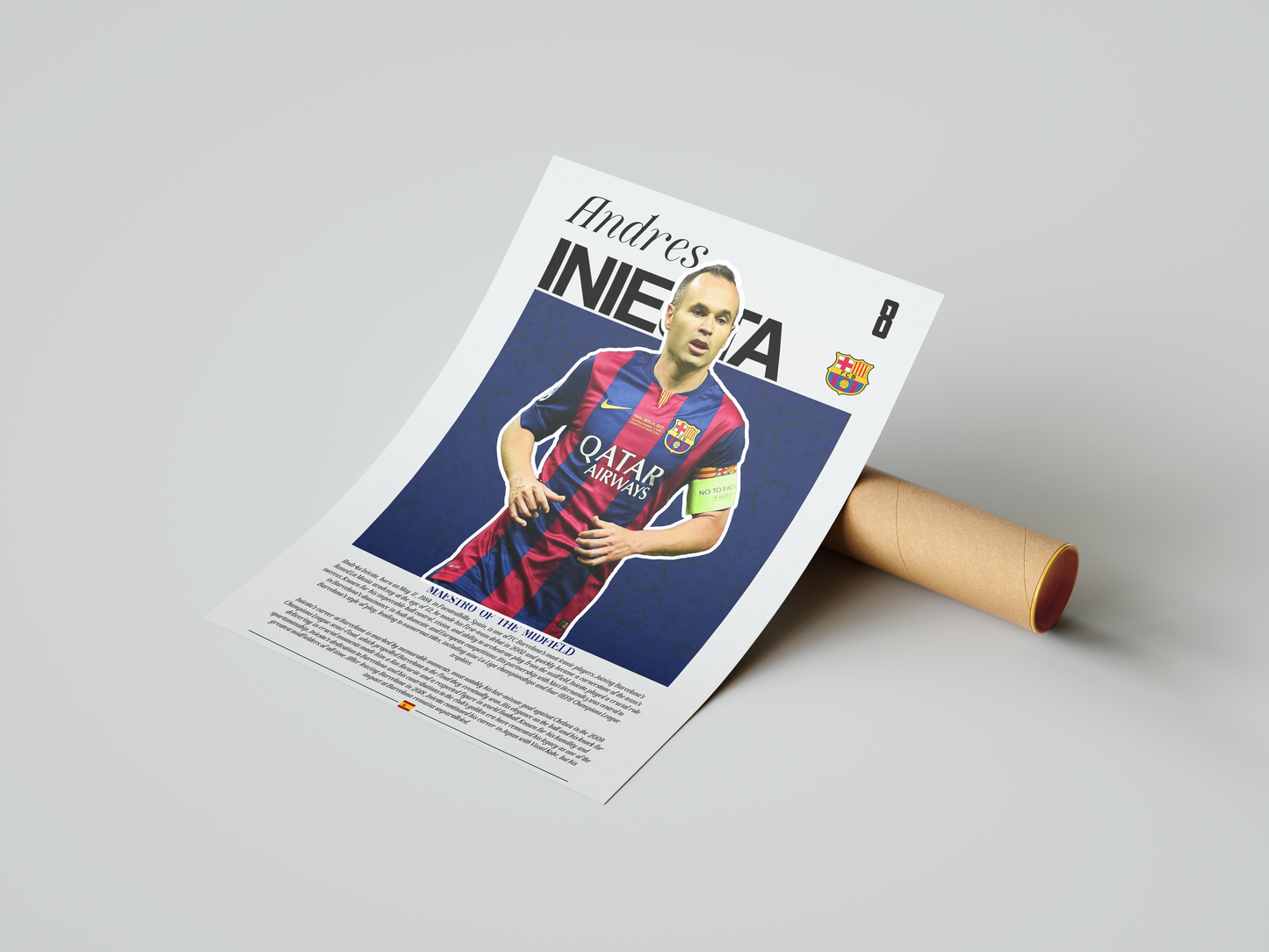 Andres Iniesta Barcelona Bio