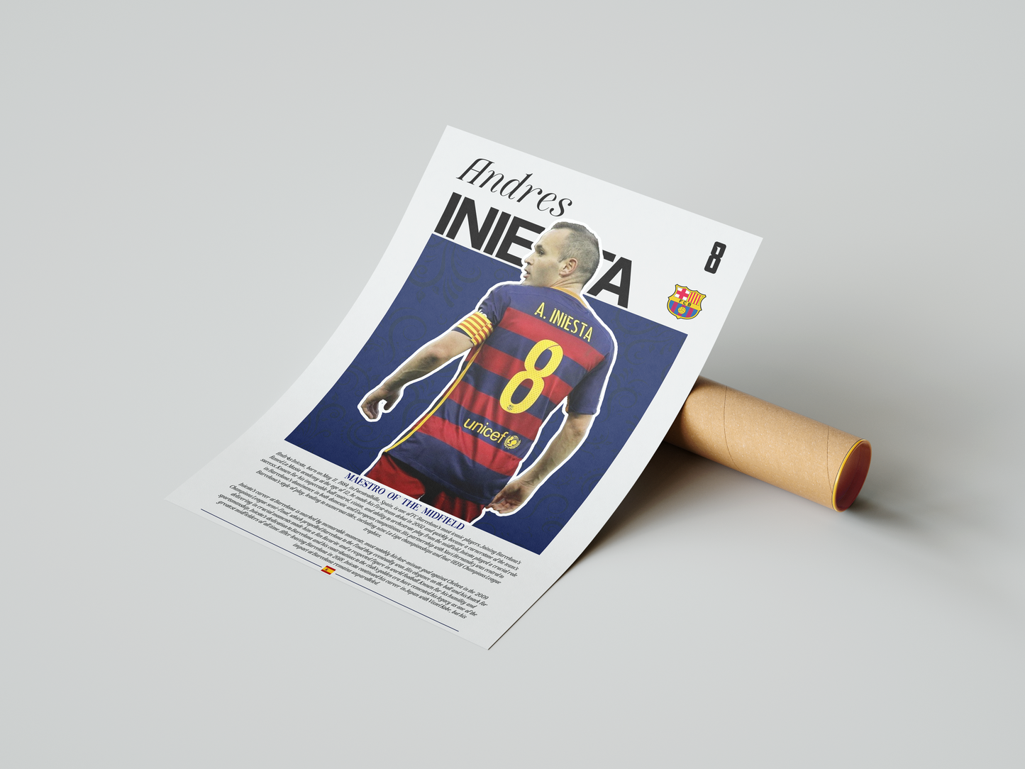 Andres Iniesta Barcelona Bio