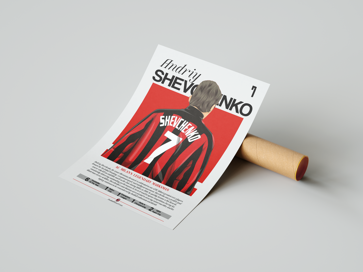 AC Milan: Andriy Schevchenko Illustration