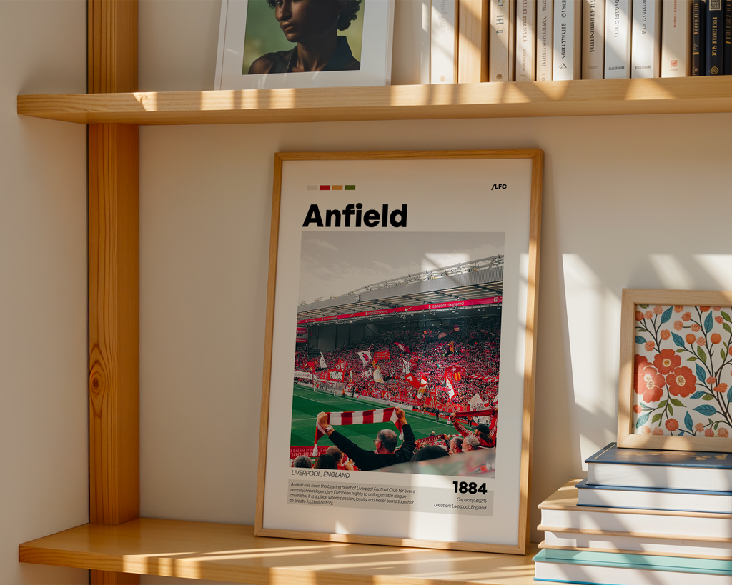 Anfield Stadium Poster - Liverpool FC