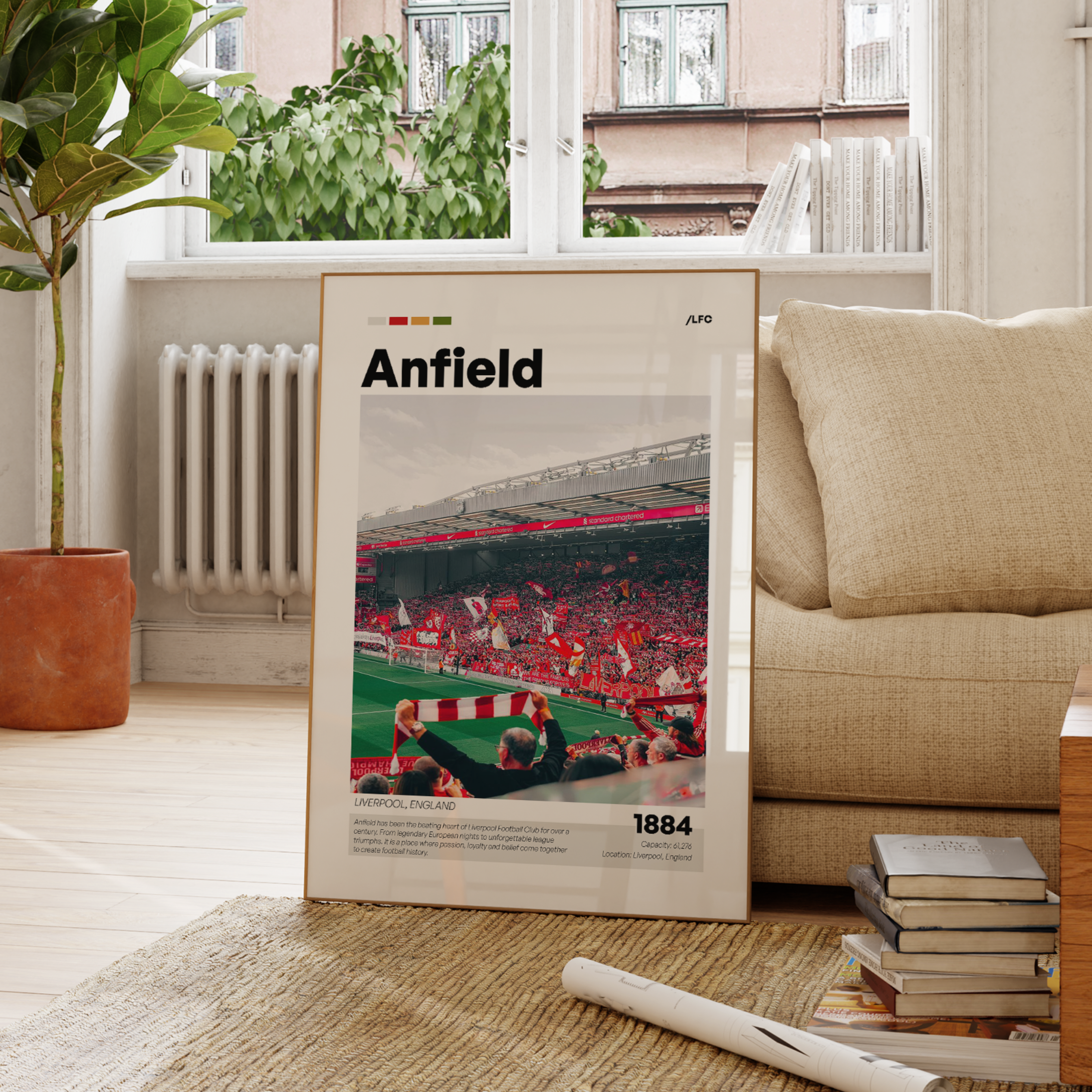 Anfield Stadium Poster - Liverpool FC