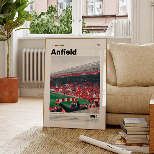 Anfield Stadium Poster - Liverpool FC