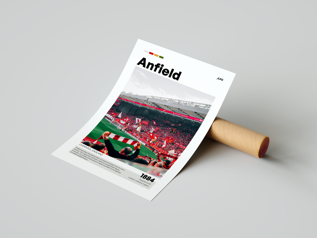Anfield Stadium Poster - Liverpool FC
