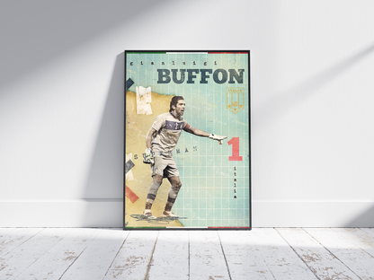 Buffon Retro Poster
