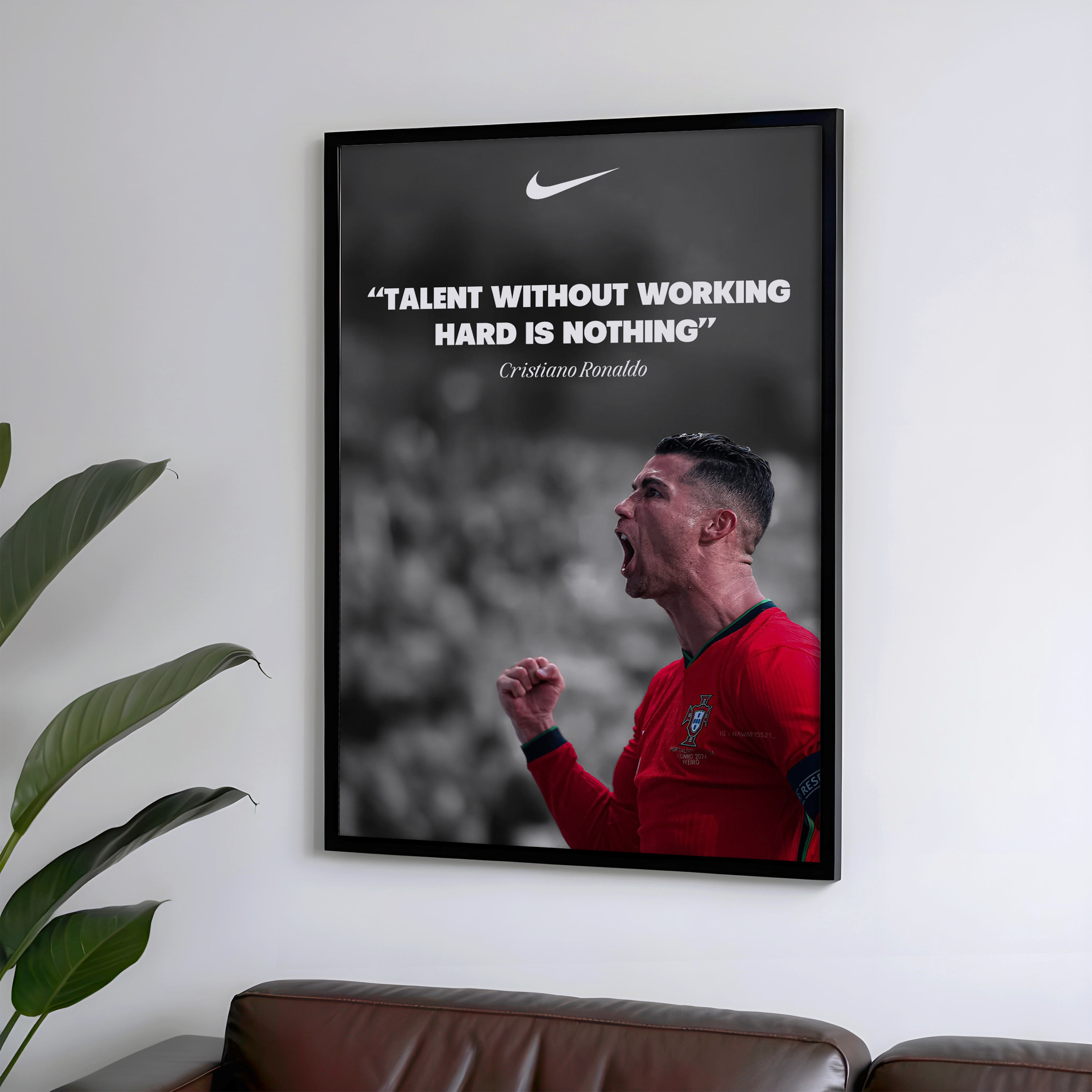 Cristiano Ronaldo: Talent Without Hardwork