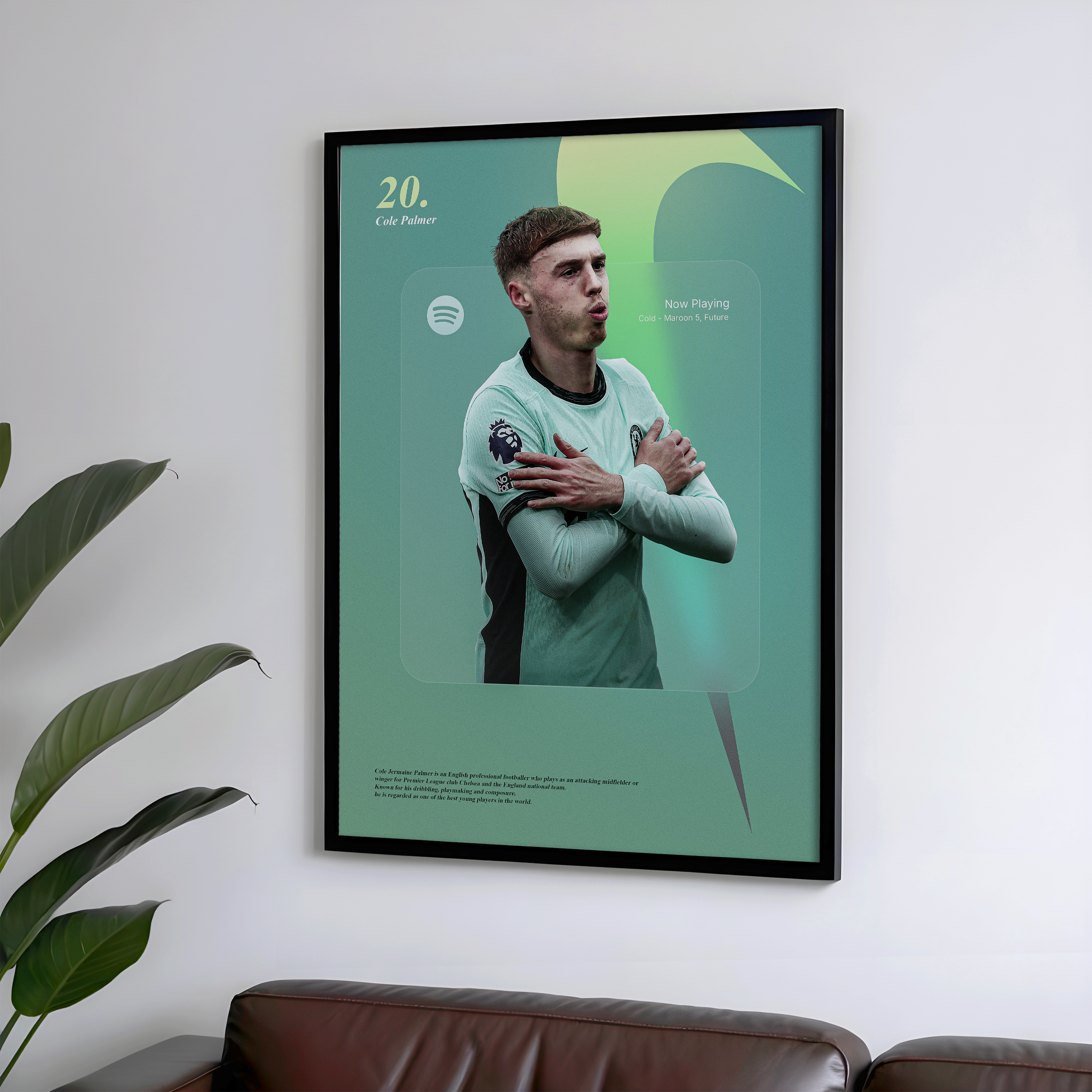 Cole Palmer Spotify - Cold - Maroon 5
