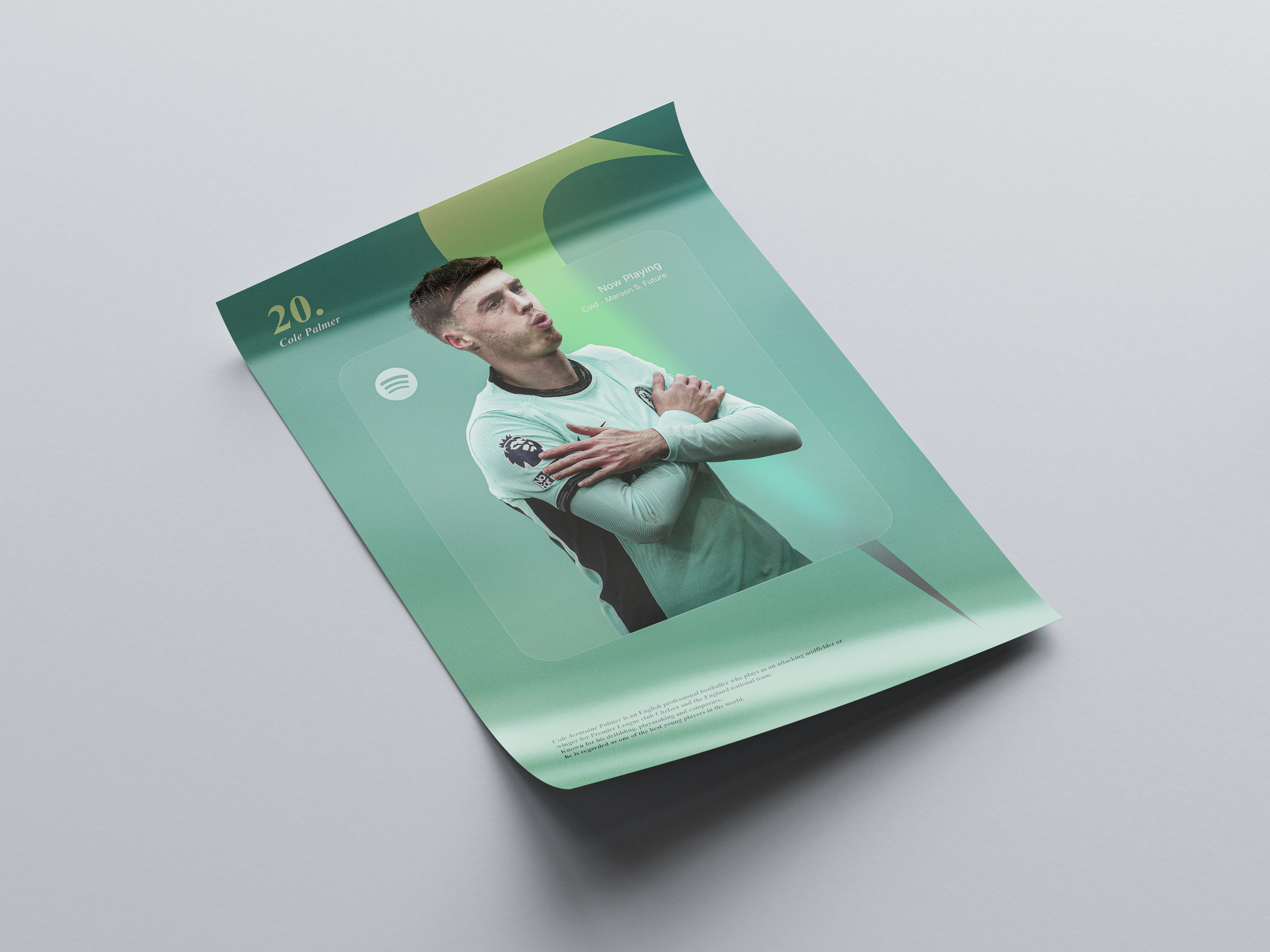 Cole Palmer Spotify - Cold - Maroon 5