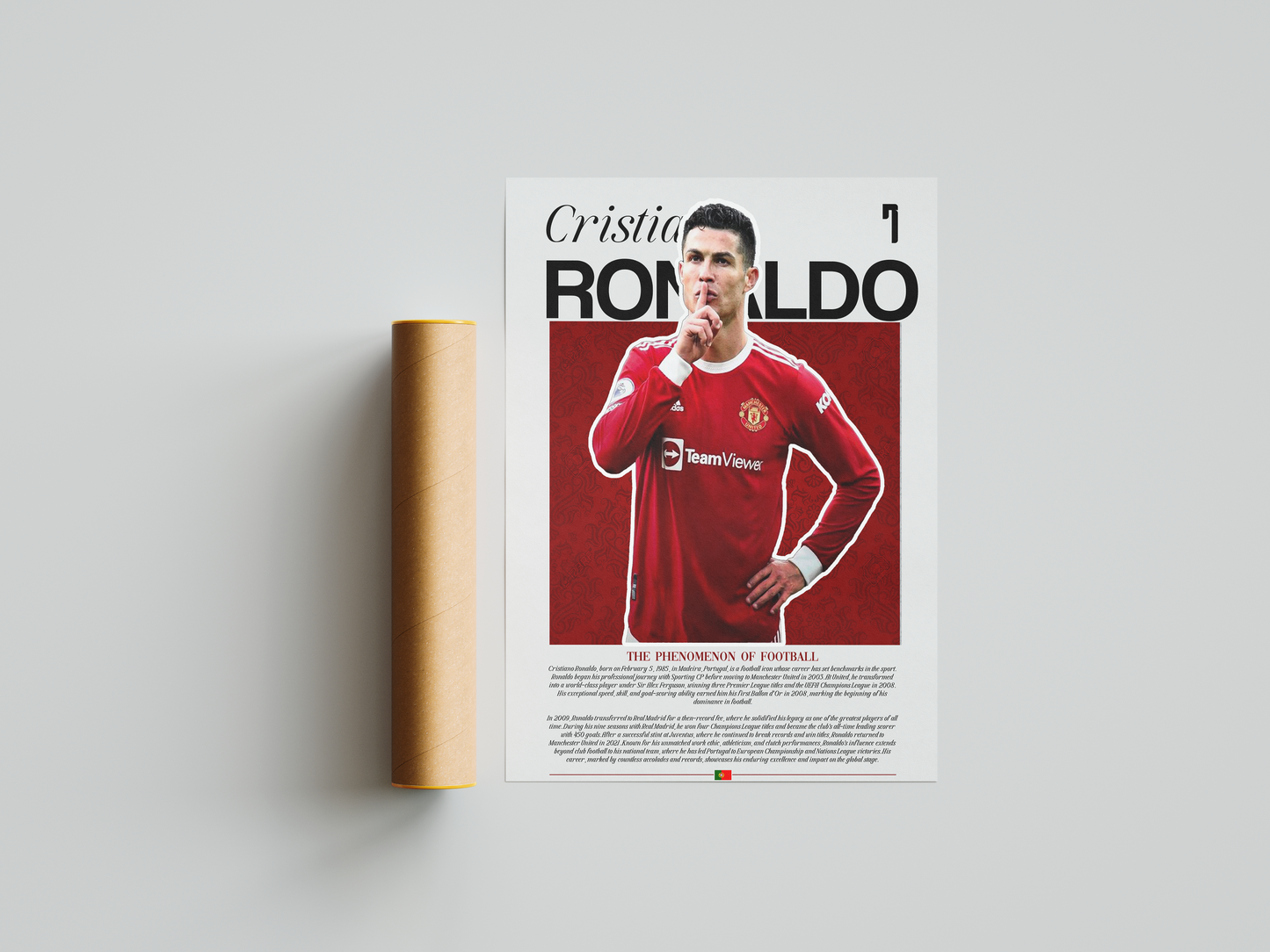 Cristiano Ronaldo MU Bio