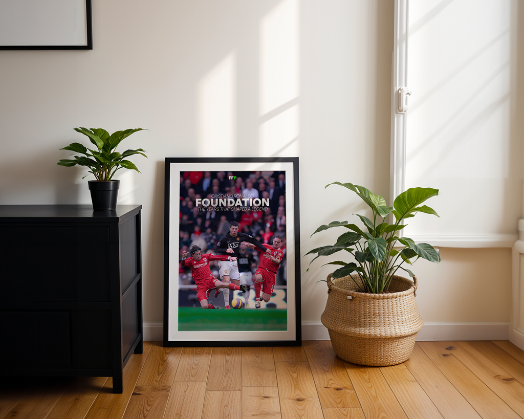 Cristiano Ronaldo - Foundation | The Years That Shaped A Legend Football Poster