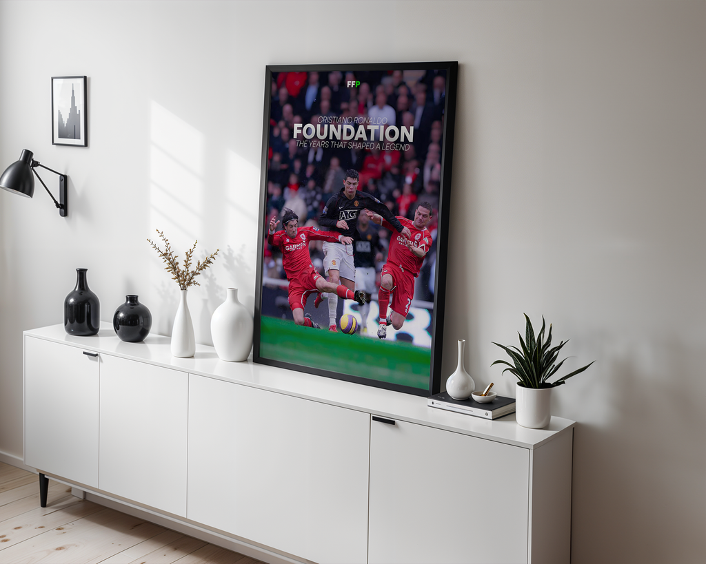 Cristiano Ronaldo - Foundation | The Years That Shaped A Legend Football Poster