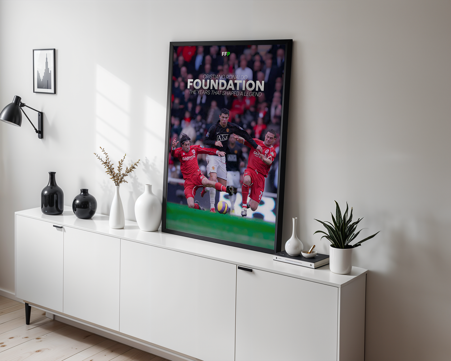 Cristiano Ronaldo - Foundation | The Years That Shaped A Legend Football Poster