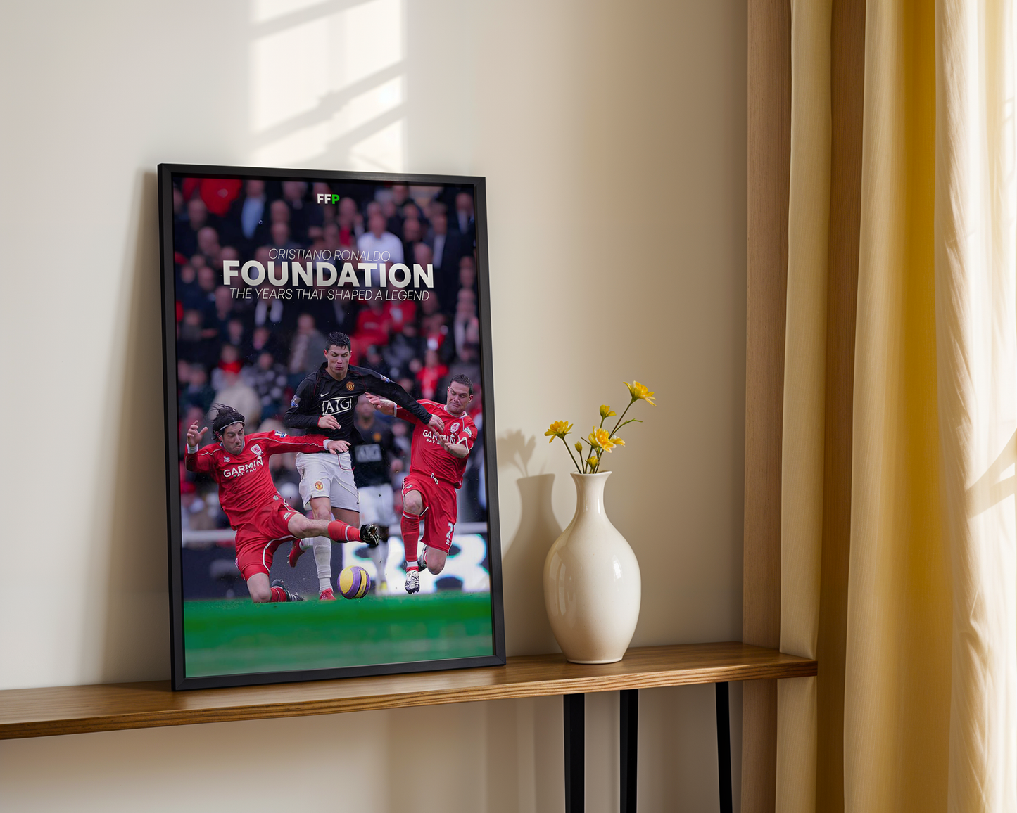 Cristiano Ronaldo - Foundation | The Years That Shaped A Legend Football Poster