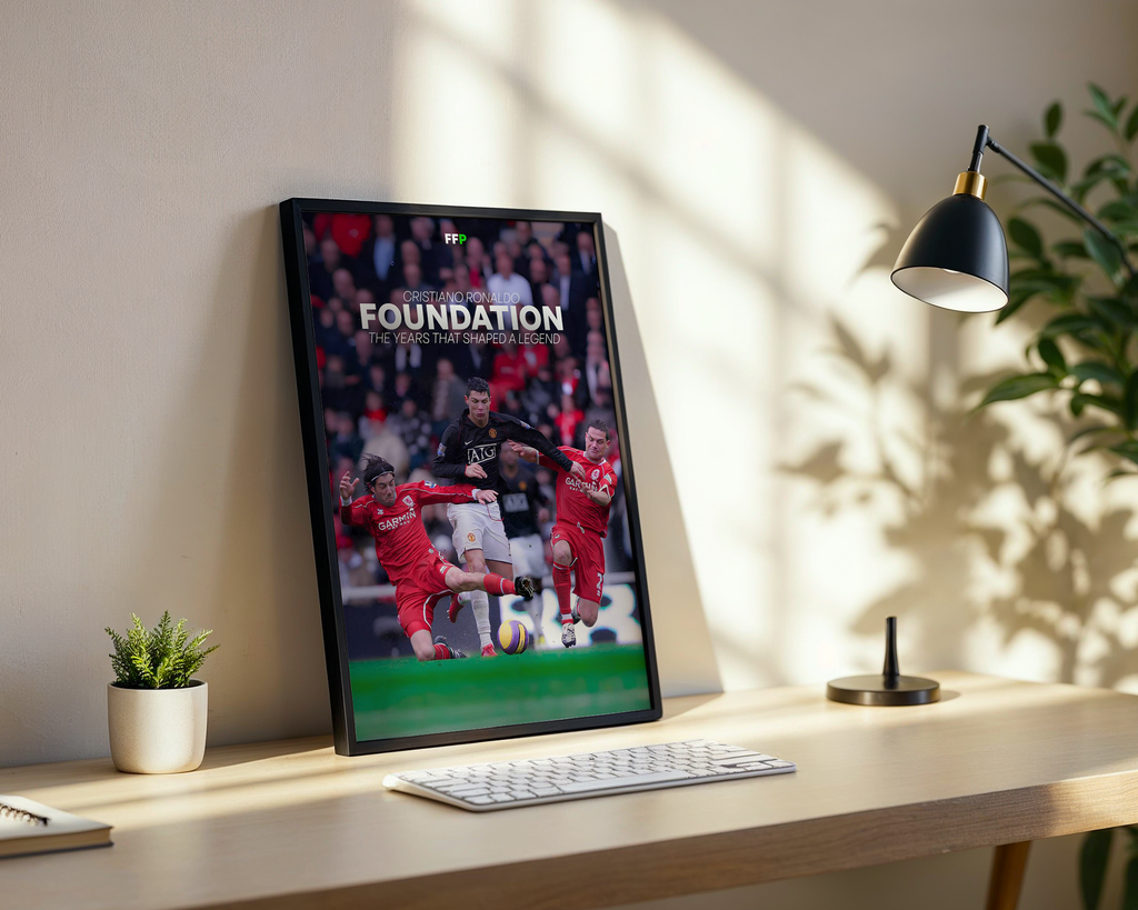 Cristiano Ronaldo - Foundation | The Years That Shaped A Legend Football Poster