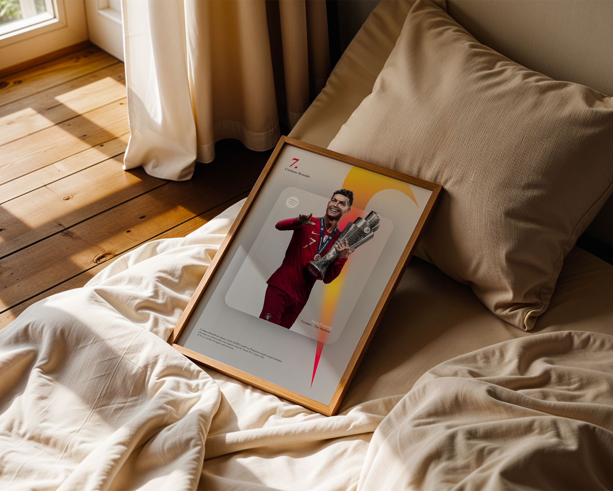 Cristiano Ronaldo Spotify - Timeless - The Weeknd