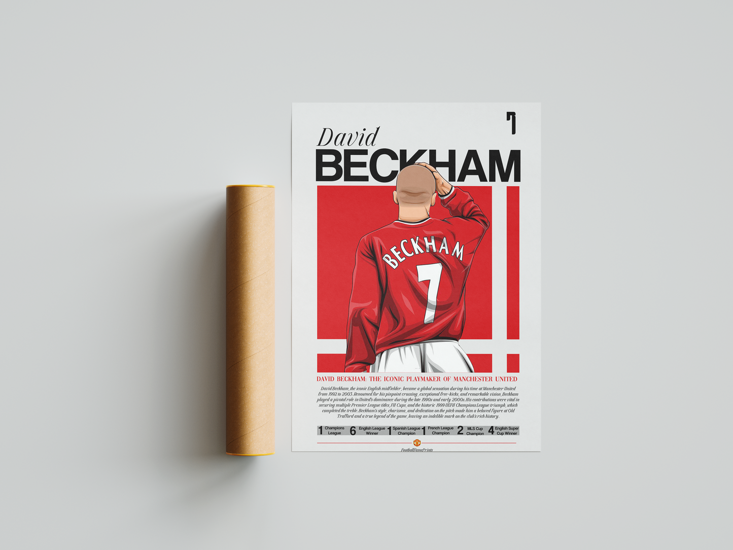 David Beckham Illustration