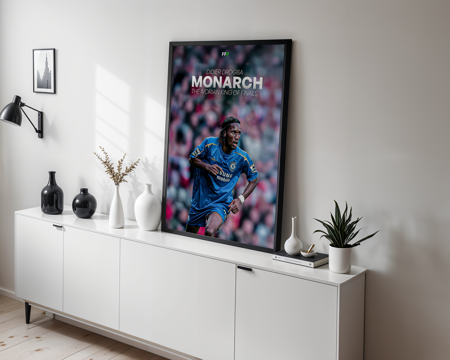 Didier Drogba - Monarch | The Ivorian King Of Finals | Football Poster