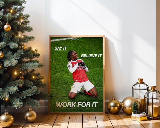 Eze Arsenal Motivation Poster