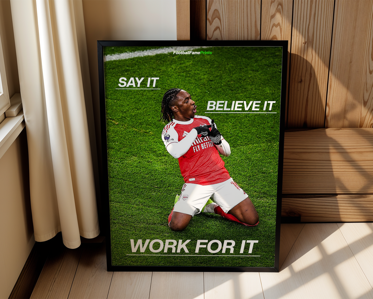 Eze Arsenal Motivation Poster