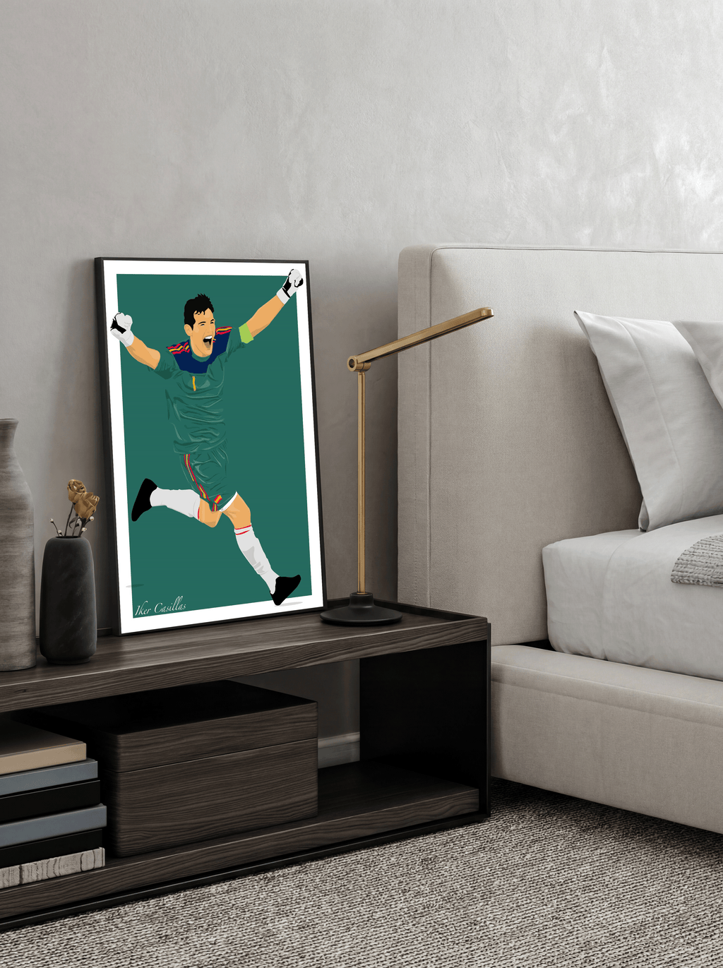 Iker Casillas - Spain Illustration Poster