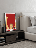 Luka Modric - Croatia Illustration Poster