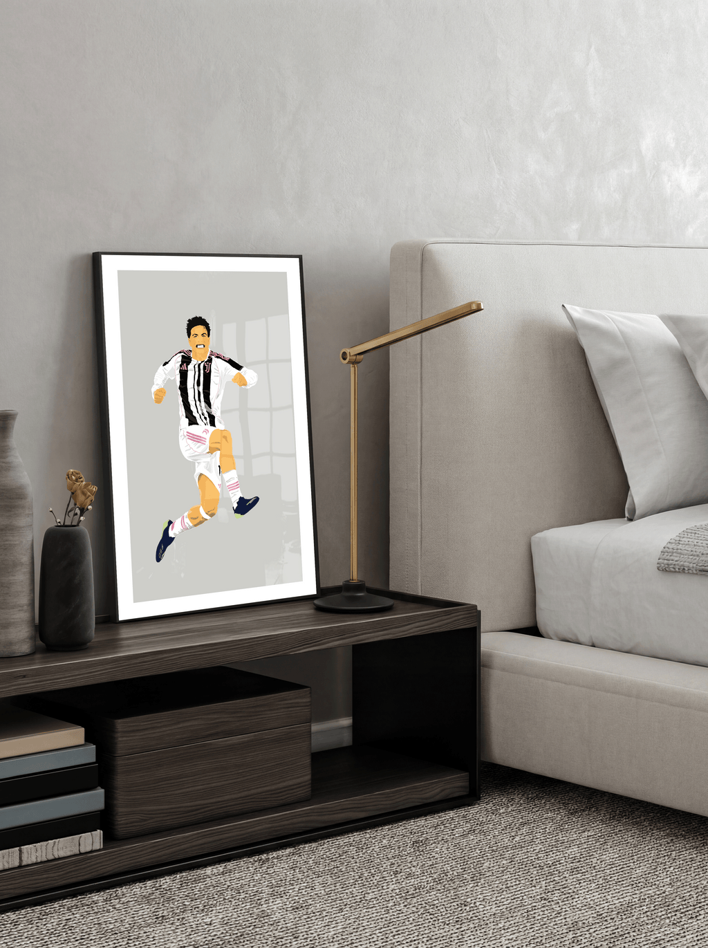 Kenan Yildiz - Juventus Illustration Poster