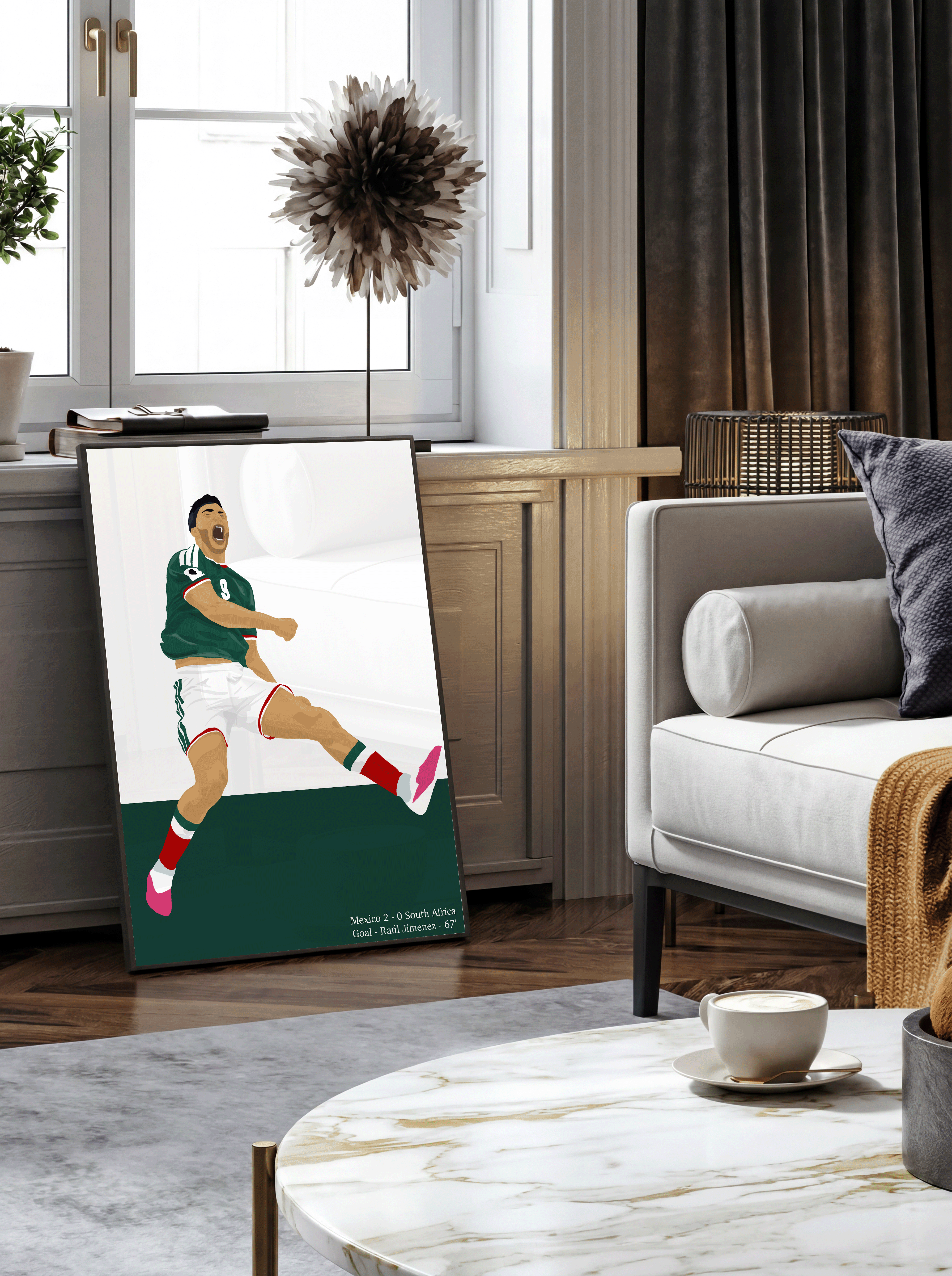 Raul Jimenez - Mexico World Cup Goal Vs South Africa