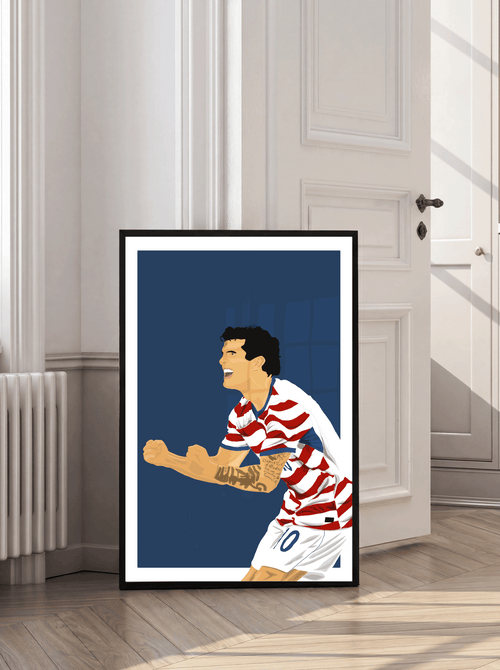 Christian Pulisic - USA Illustration Poster