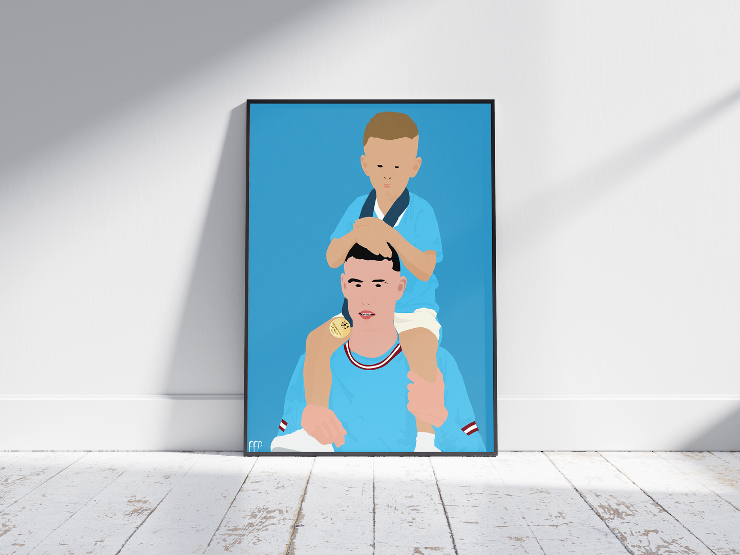 Phil Foden & Ronnie Foden Poster