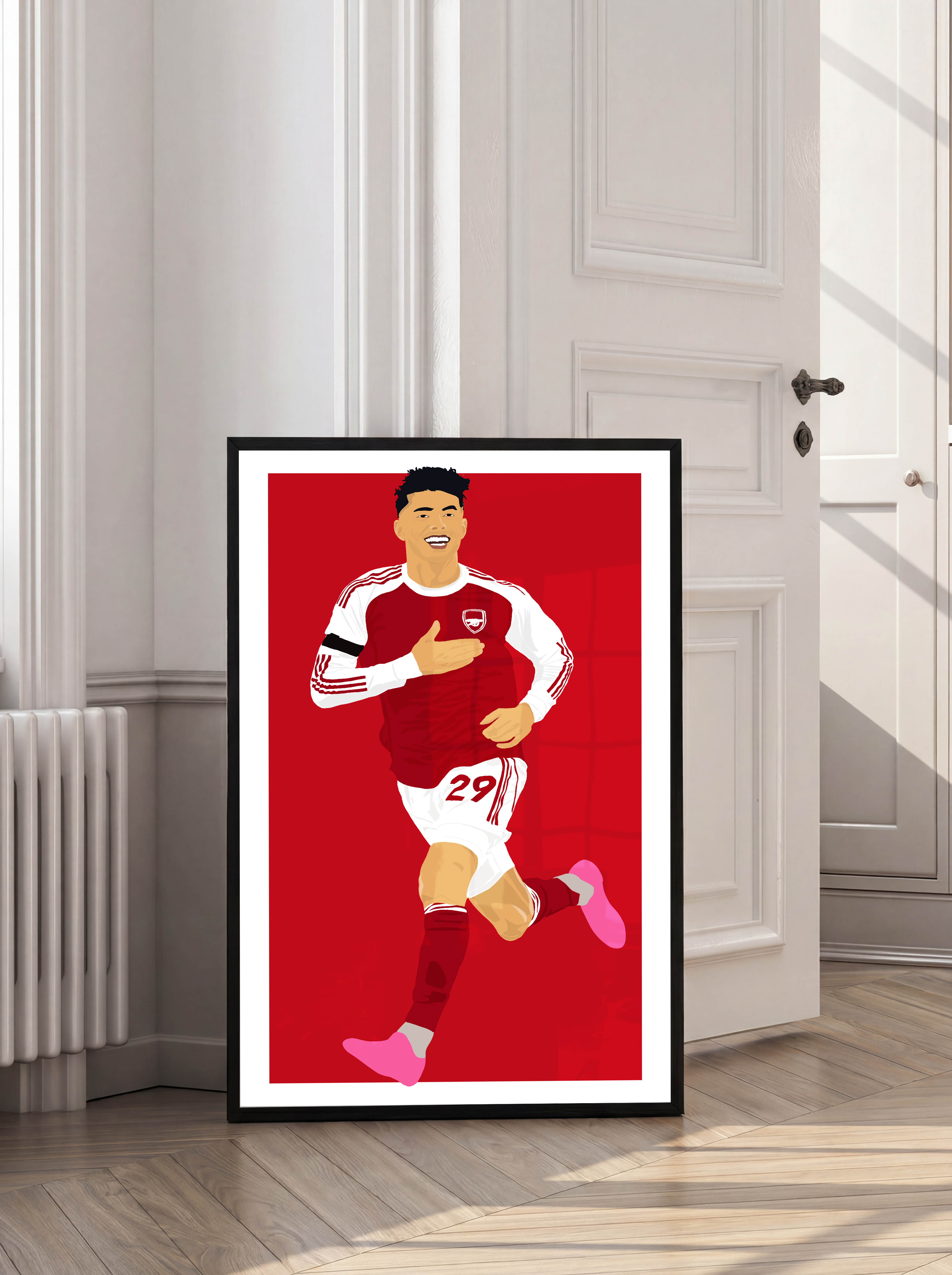 Kai Havertz - Arsenal Illustration Poster