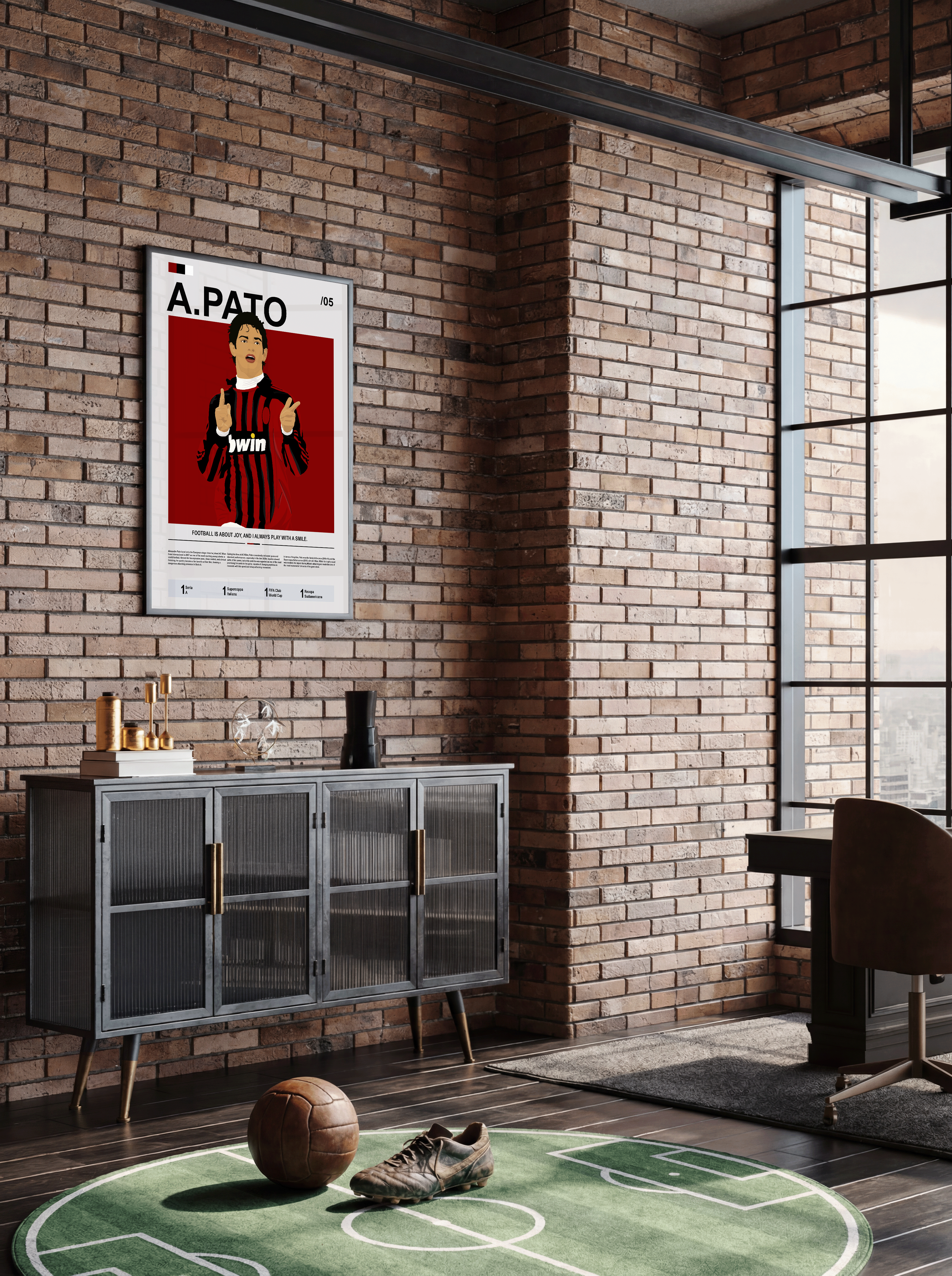 Alexander Pato AC Milan Poster