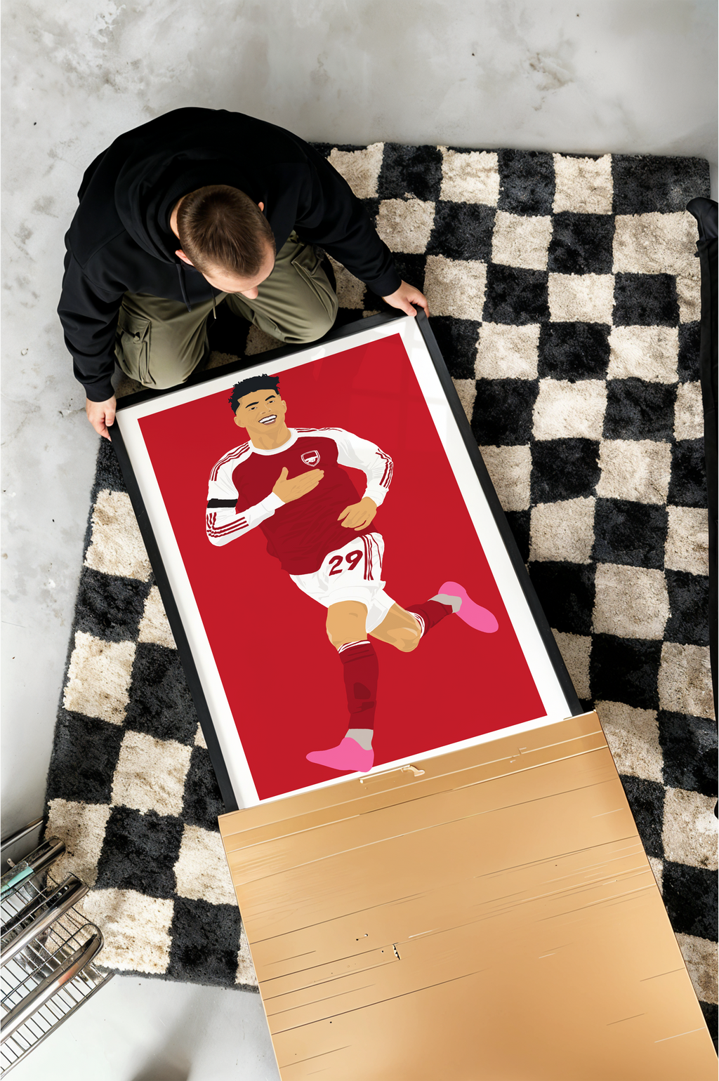 Kai Havertz - Arsenal Illustration Poster