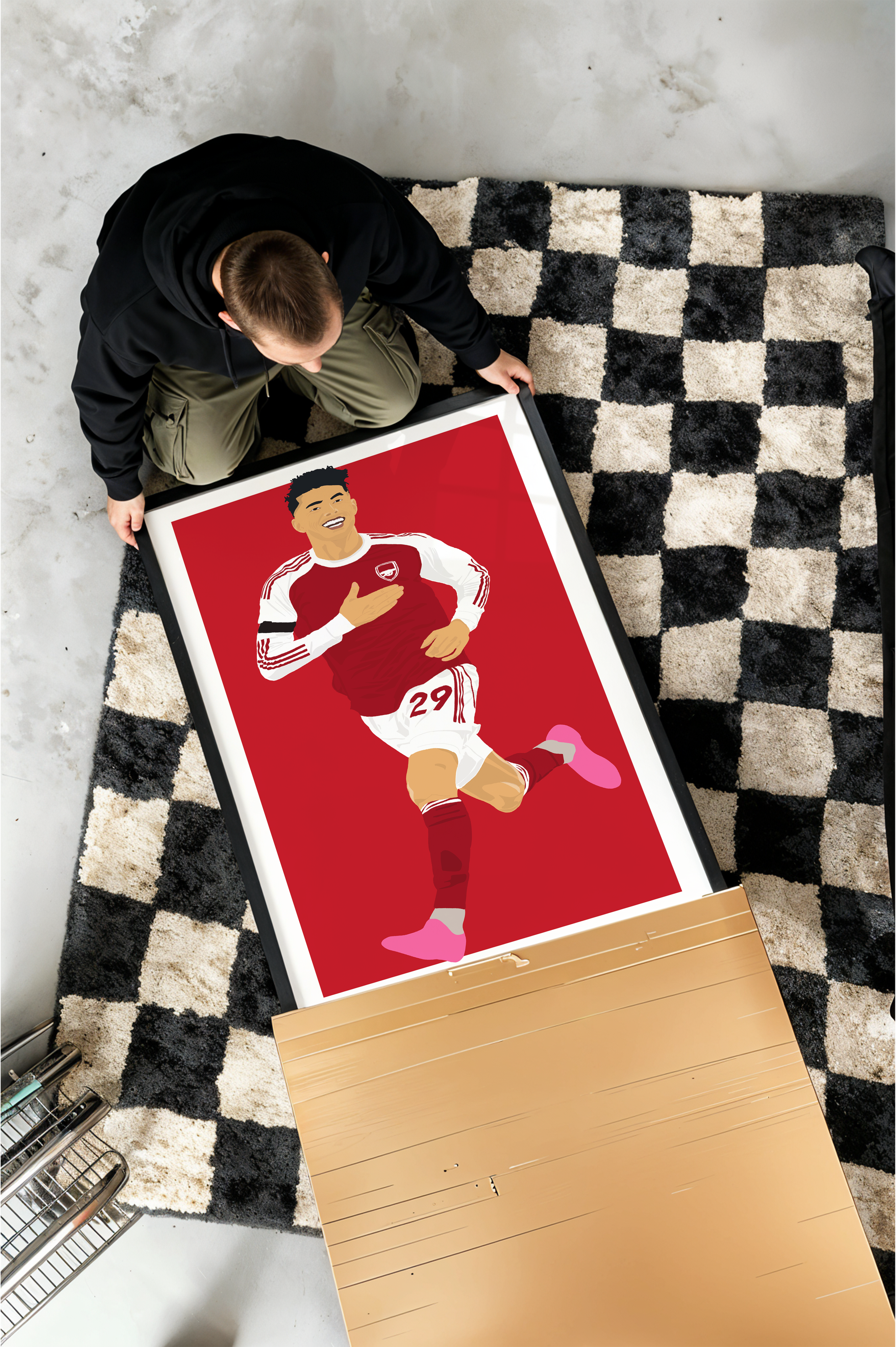 Kai Havertz - Arsenal Illustration Poster