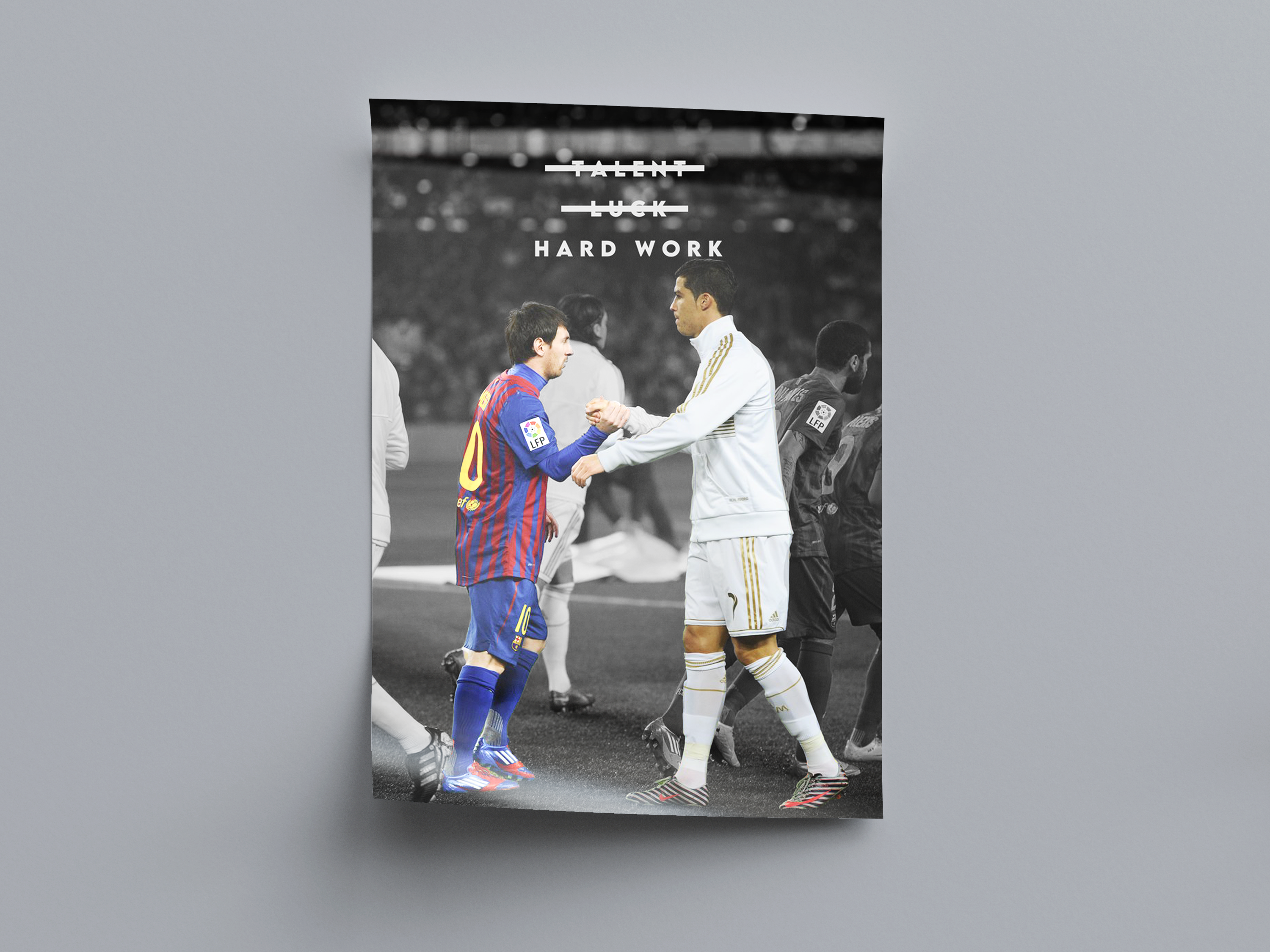 Messi x Ronaldo: Hard Work
