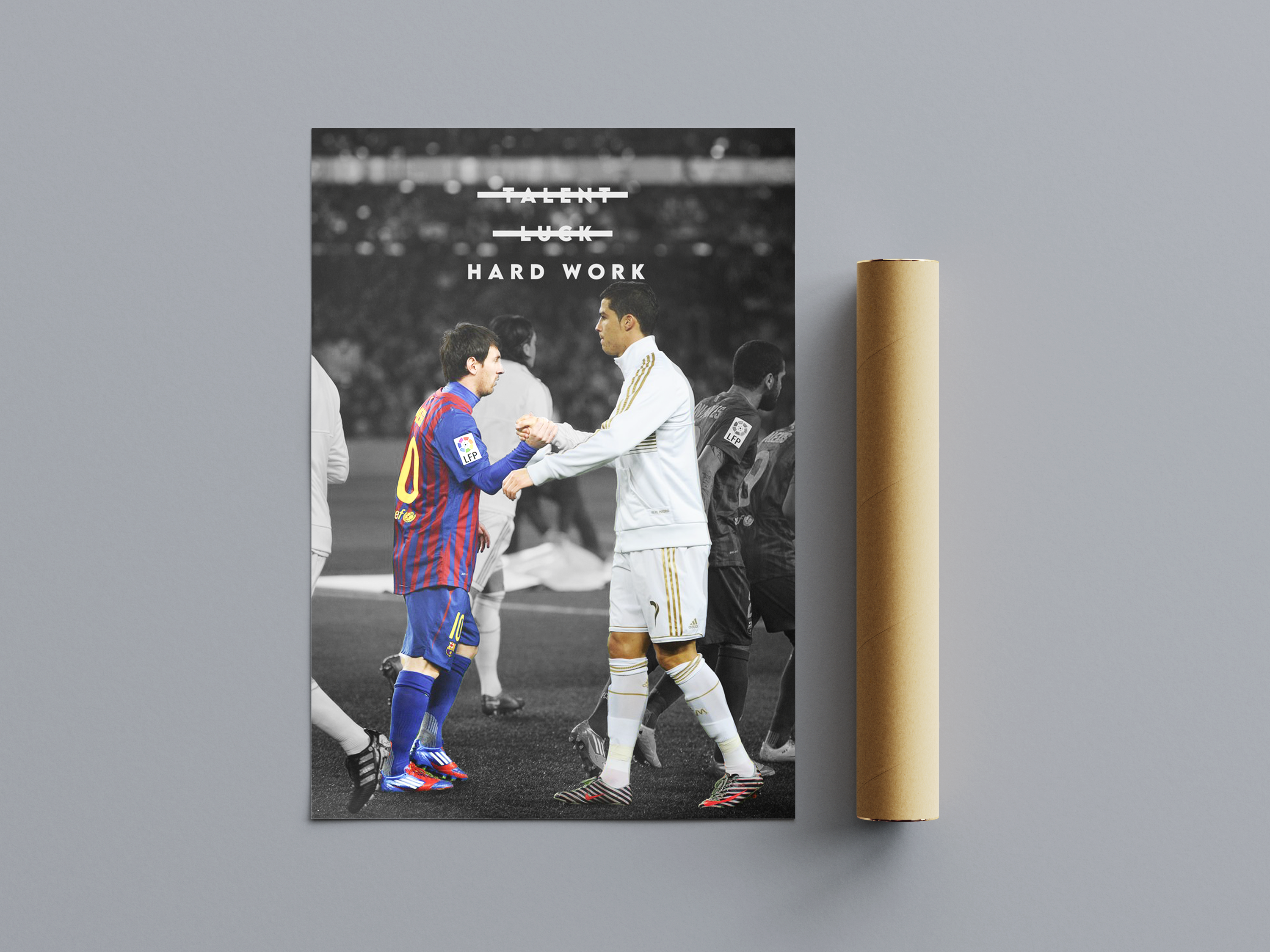 Messi x Ronaldo: Hard Work