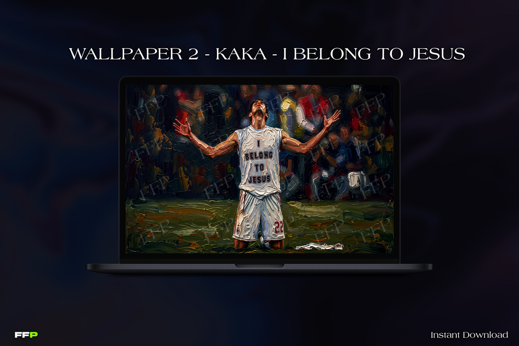 Icons Desktop Wallpaper Pack – 5 Painted Wallpapers for MacBook & PC | Digital Download