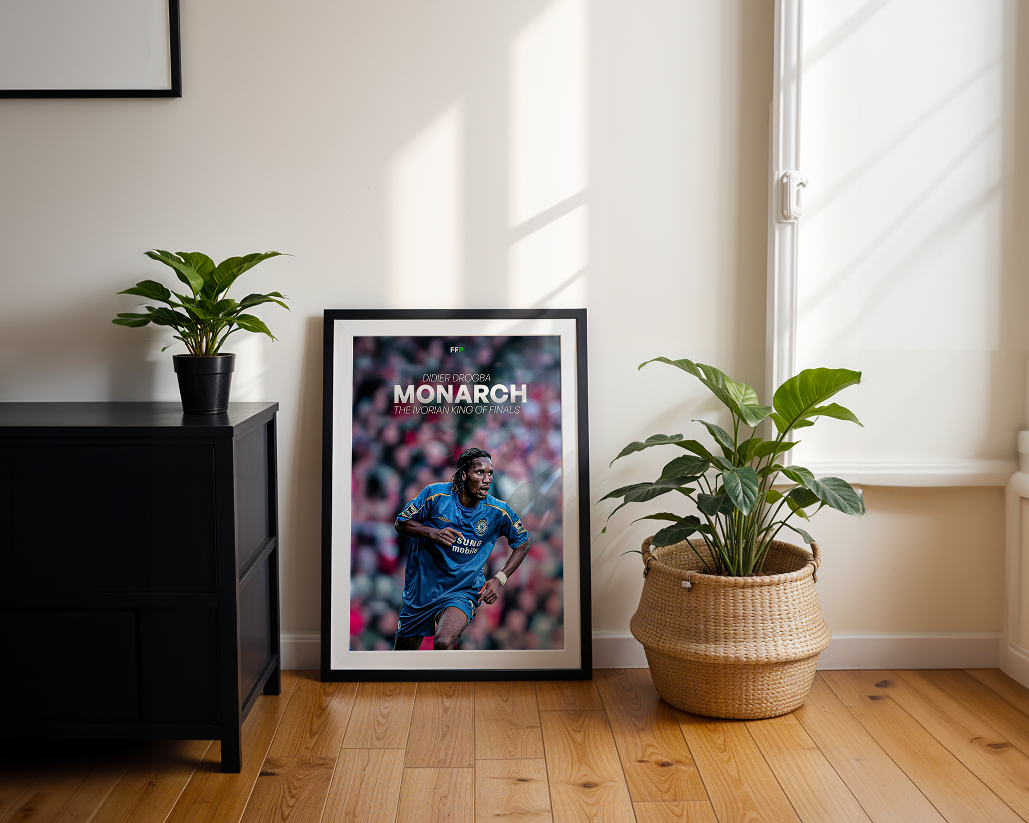 Didier Drogba - Monarch | The Ivorian King Of Finals | Football Poster
