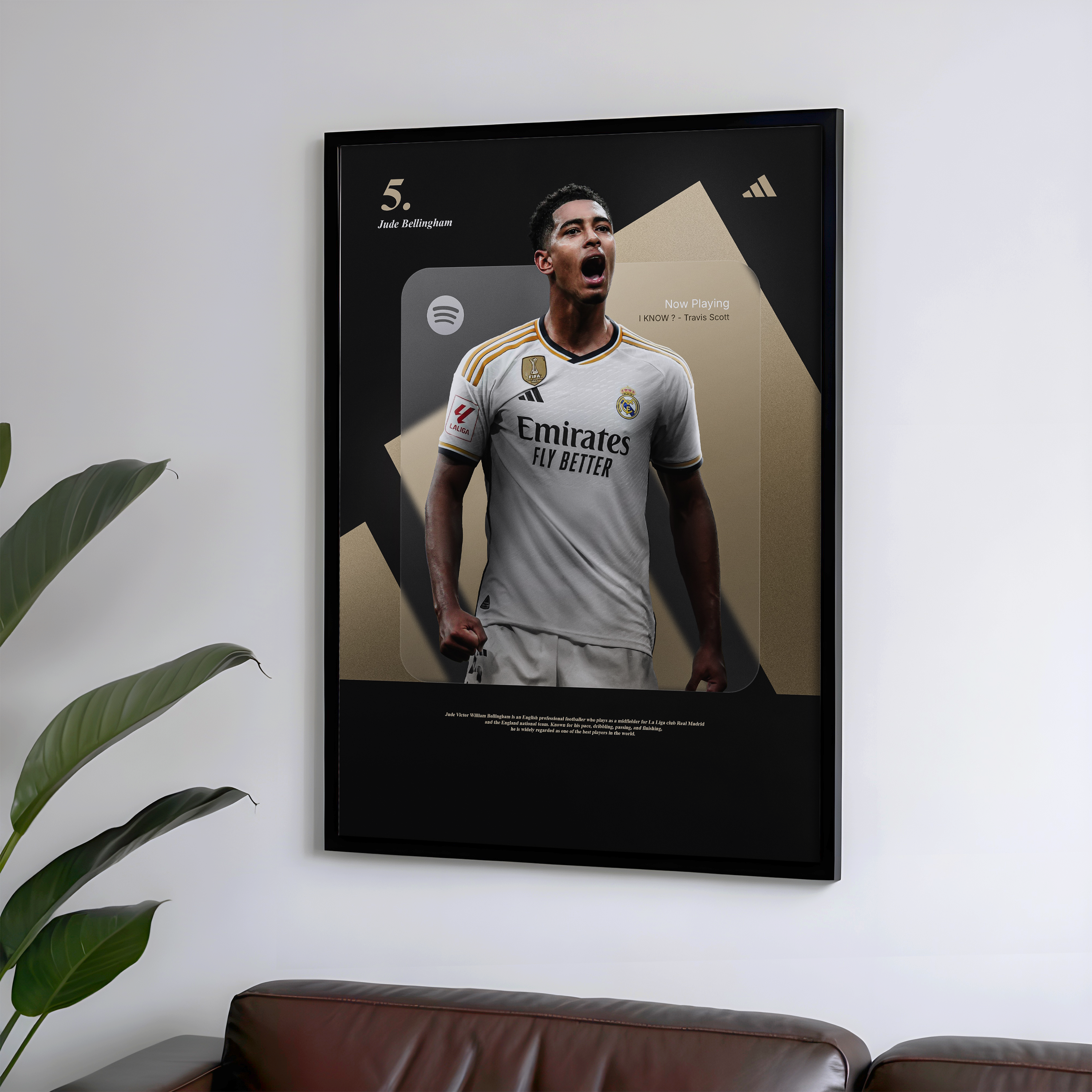 Jude Bellingham Spotify - I Know? - Travis Scott