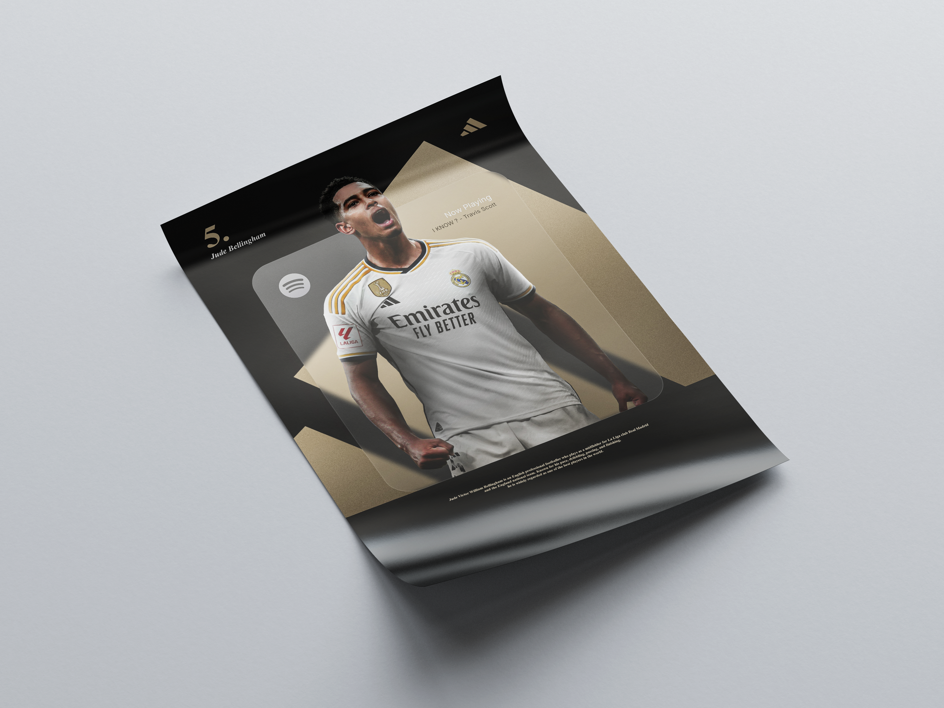 Jude Bellingham Spotify - I Know? - Travis Scott