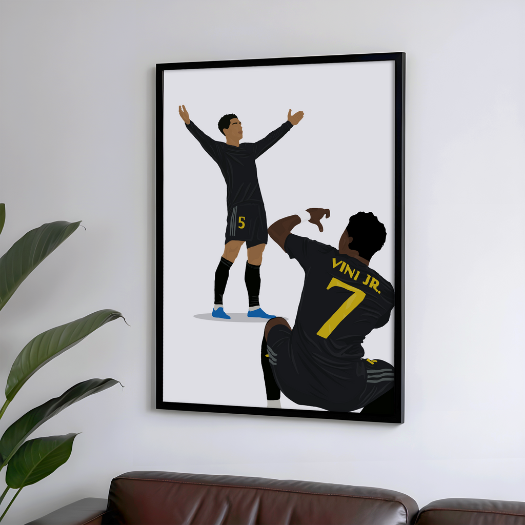 Jude x Vini Jr Poster