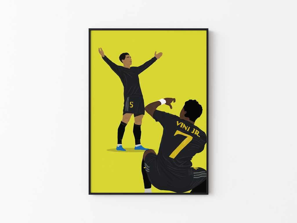 Jude x Vini Jr Poster