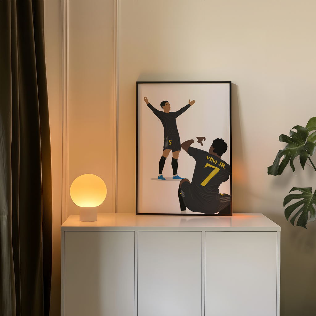 Jude x Vini Jr Poster