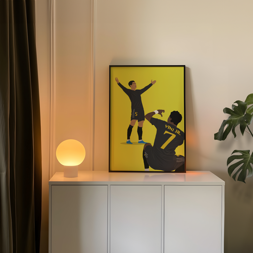 Jude x Vini Jr Poster