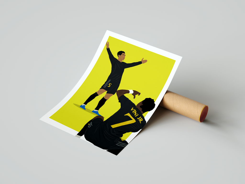 Jude x Vini Jr Poster