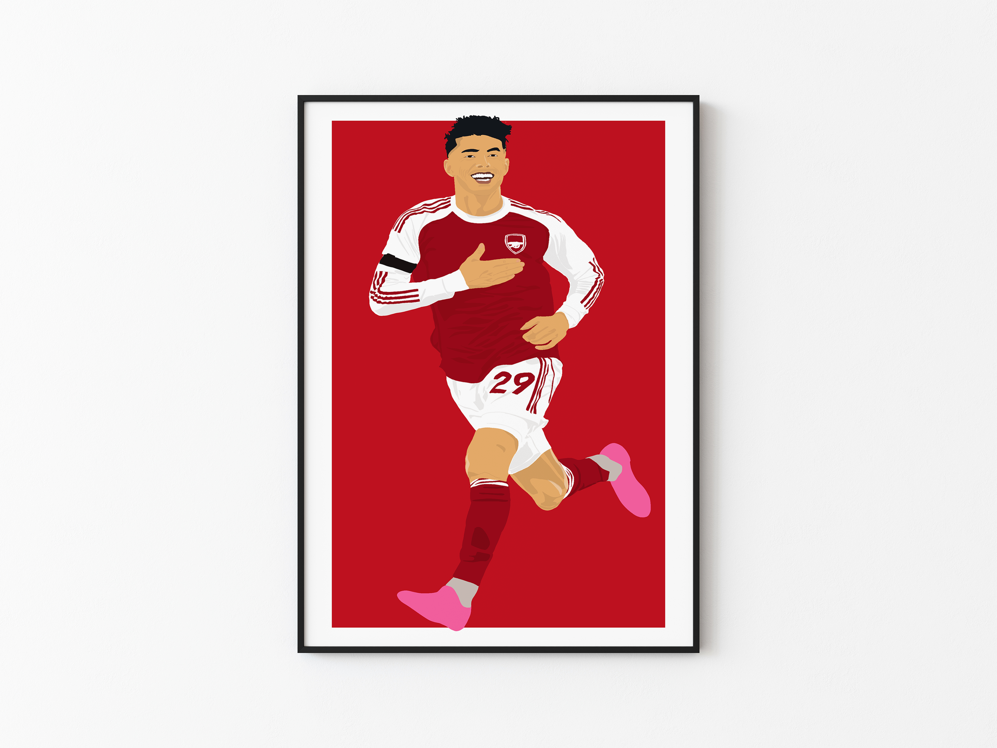 Kai Havertz - Arsenal Illustration Poster