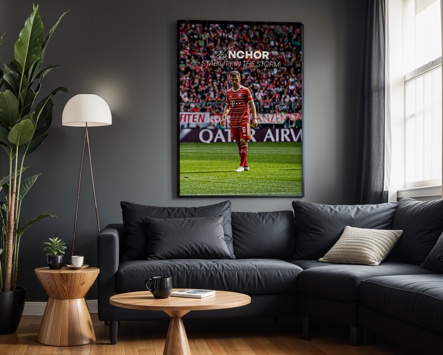 Joshua Kimmich - Anchor | Stability In The Storm Poster Wall Art