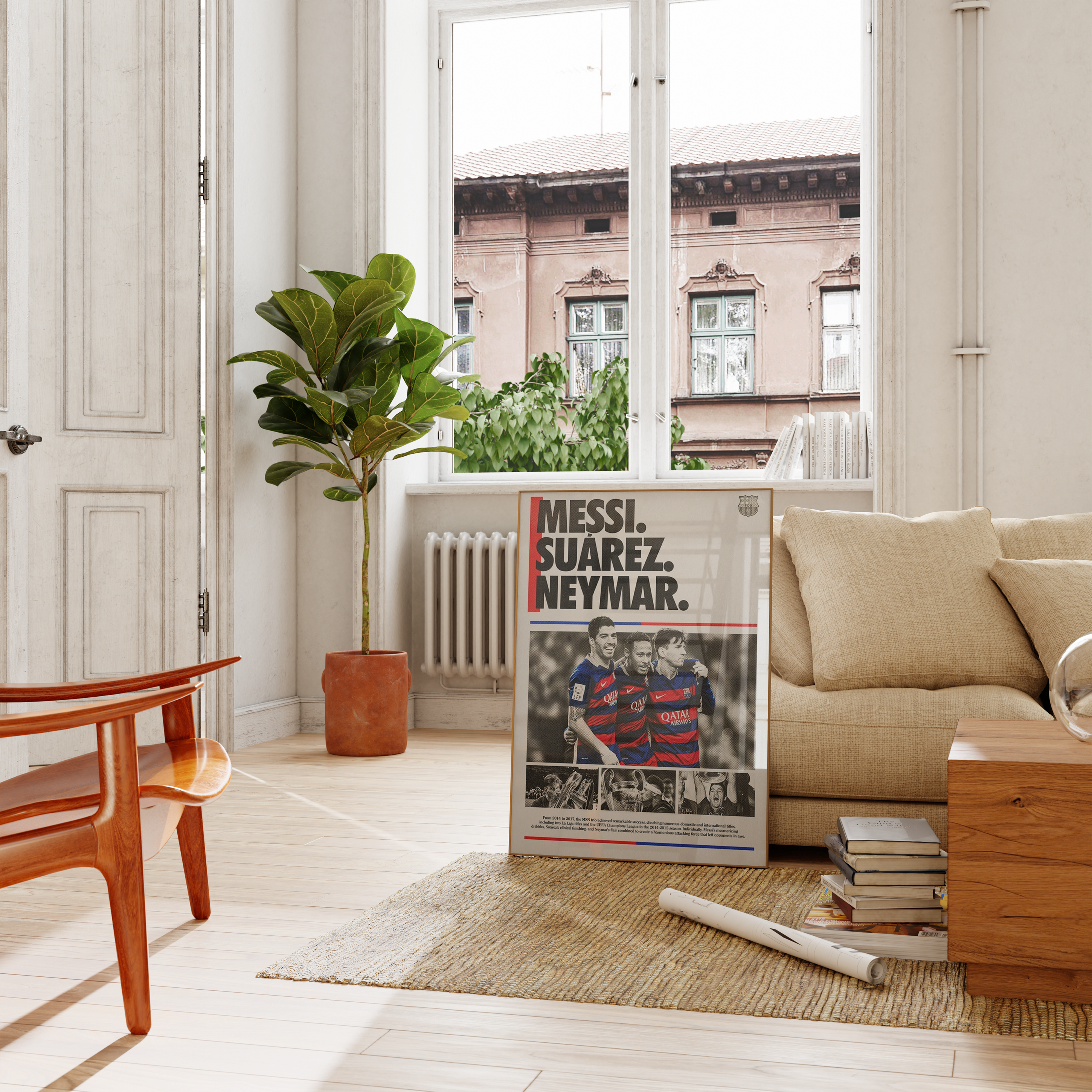 MSN: Messi, Suarez, Neymar