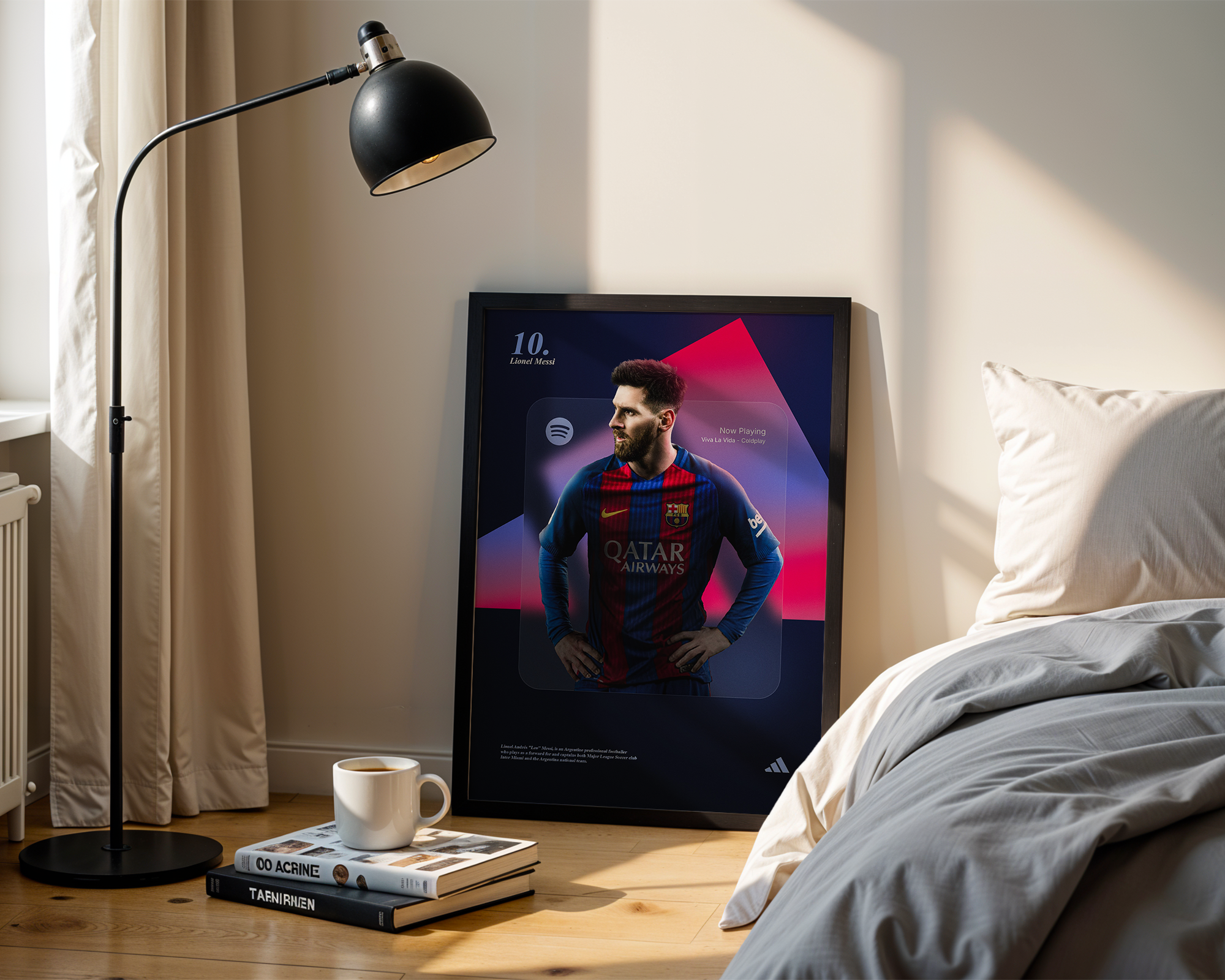 Lionel Messi Spotify - Viva La Vida - Coldplay