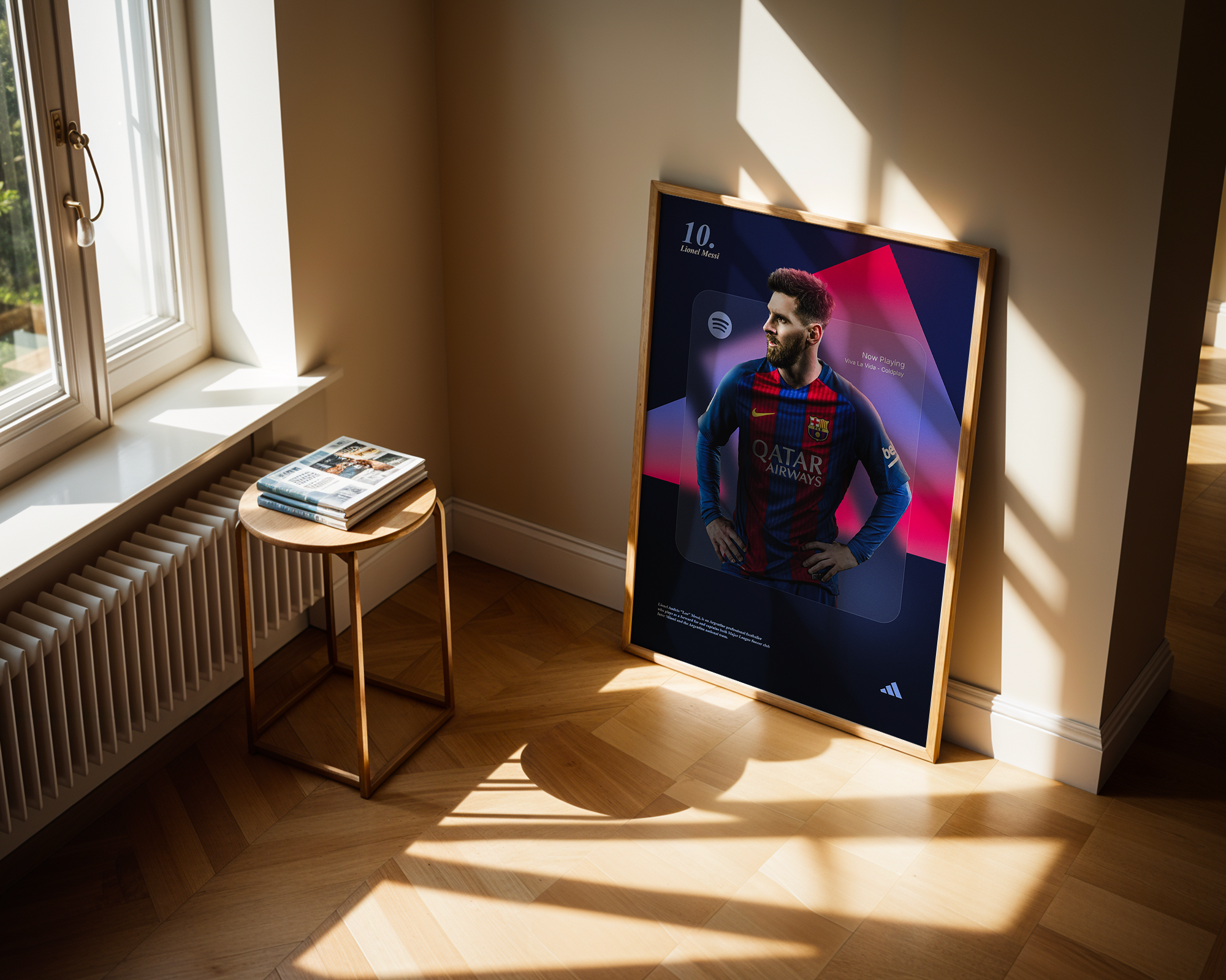 Lionel Messi Spotify - Viva La Vida - Coldplay